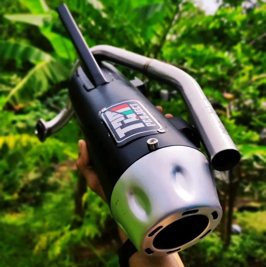 Knalpot TZM Project Standar Racing Beat Vario PCX Nmax Mio Genio Scoppy All metic PNP Motor