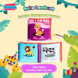 SOFT BOOK MINI/BUKU BANTAL ANIMAL KRESEK²