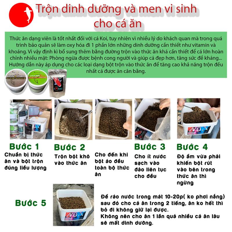 Supper protect , Vitamin C ++  dành cho cá cảnh , tăng cường sức đề kháng. 1