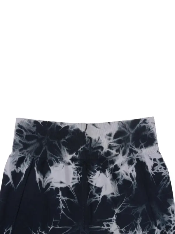 Women's Tie Dye Print High Waist Flare Leg Sports Leggings, Casual Comfy Breathable Bell Bottom Yoga Leggings, Ladies Sportswear for Indoor Outdoor Wear 5