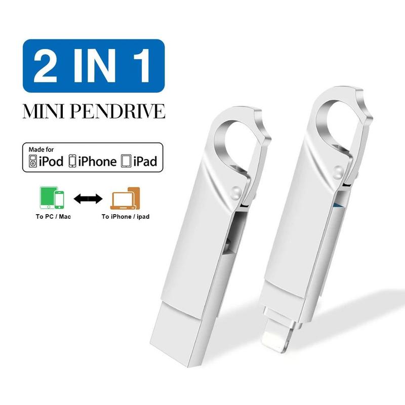 128GB/256GB/512GB/64GB/1TB 2 In 1 Flash Drive, 1 Count USB 3.0 Memory Stick, High Speed USB 3.0 Memory Stick for Laptop, PC & More Devices 2