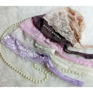 Ciput Brokat Tali / Ciput Brokat Ikat Belakang / Ciput Murah