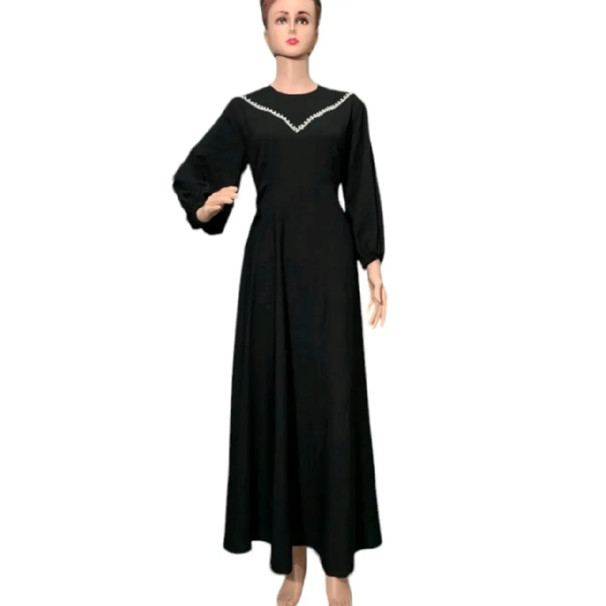 Elok dress MK_A dress wanita muslimah dress kondangan gaun pesta muslimah terlaris gaun terbaru Lebaran