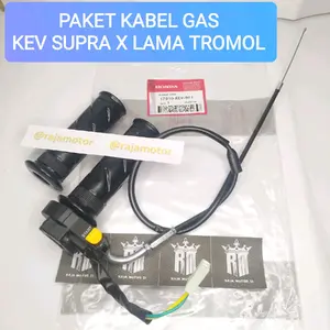 PAKET GAS +SAKLAR KANAN + HANDGRIP SUPRA X SUPRA FIT LAMA KUALITAS TERJAMIN  BEST QUALITY