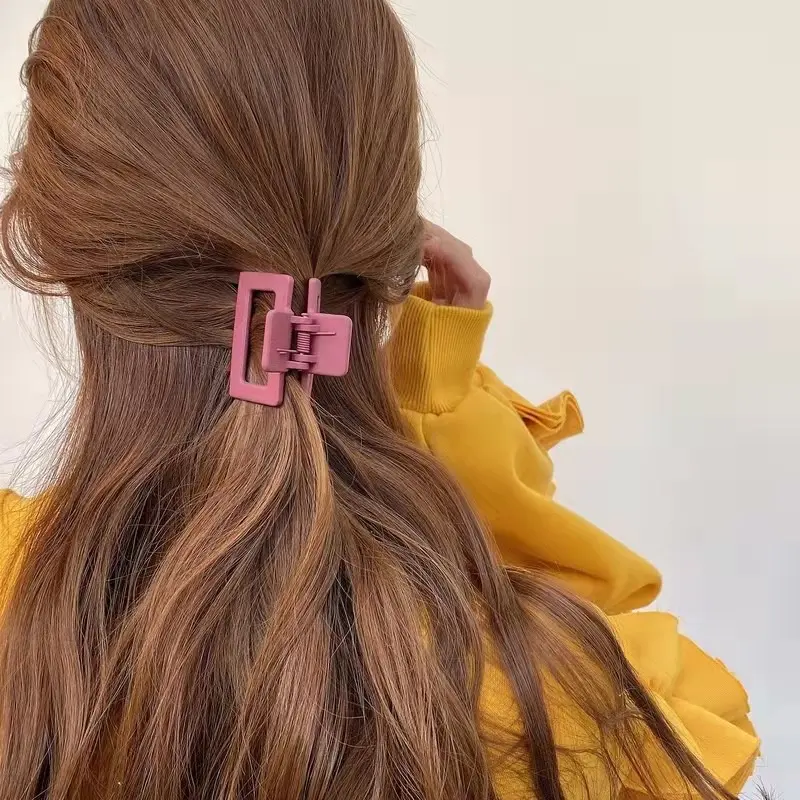 BISA COD F5642 Jepitan Rambut Korea / Jepit Rambut / Jedai Rambut Doff / Jepit Rambut Salon / Jedai Fashion / Jepit Rambut Polos Lucu Pengait Plastik Wanita Clips 5