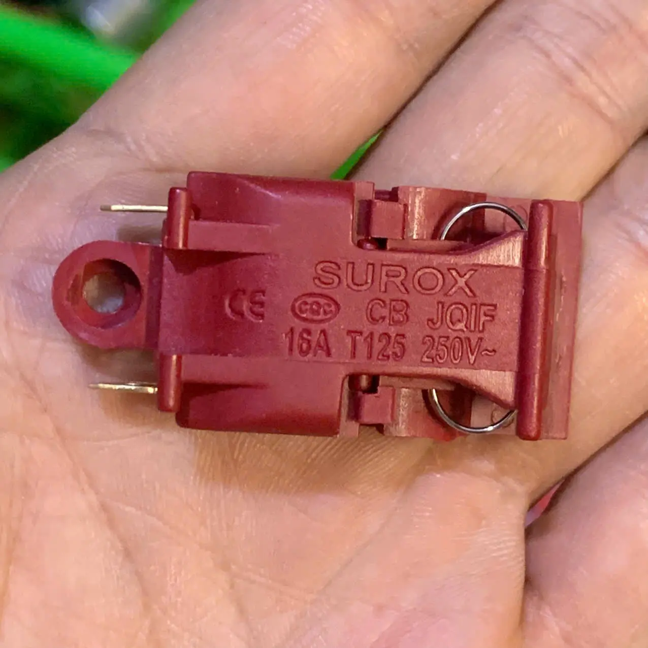 [Ảnh thật] công tắc siêu tốc SUROX ĐỎ 16a -công tắc siêu tốc SUROX 1 chiếc