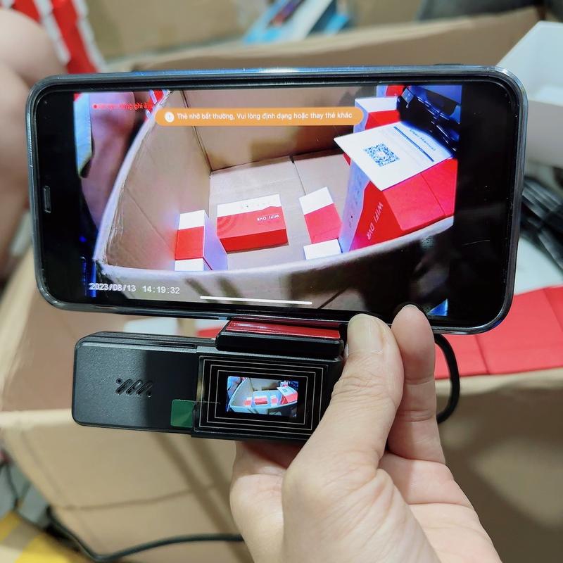 Camera hành trình V9Pro wiffi + thẻ 32G ( tích hợp màn androi lưu tốc độ, cảnh báo lệch làn, kết nối điện thoại xem và tải video) 2