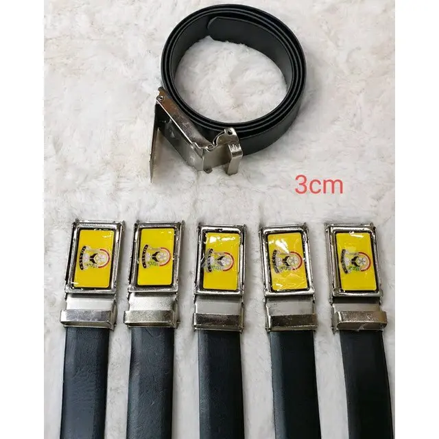 SABUK IKAT PINGGANG ANAK SEKOLAH SD SMP SMA | BAHAN KULIT SINTETIS 2