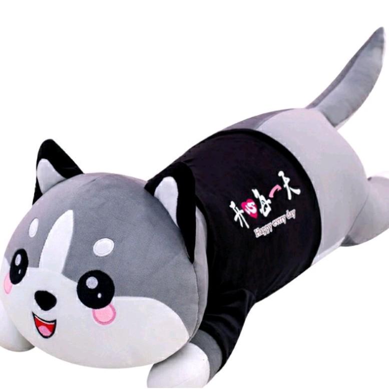 Gấu bông khổ vải 1m7 lên form 1m6 mèo xám Thú Bông Thú Nhồi Bông Đồ Chơi