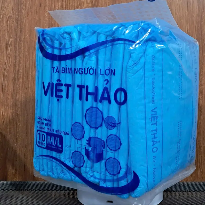 30 miếng tã/bỉm người lớn siêu thấm M/L vòng hông 61-106 cm 4