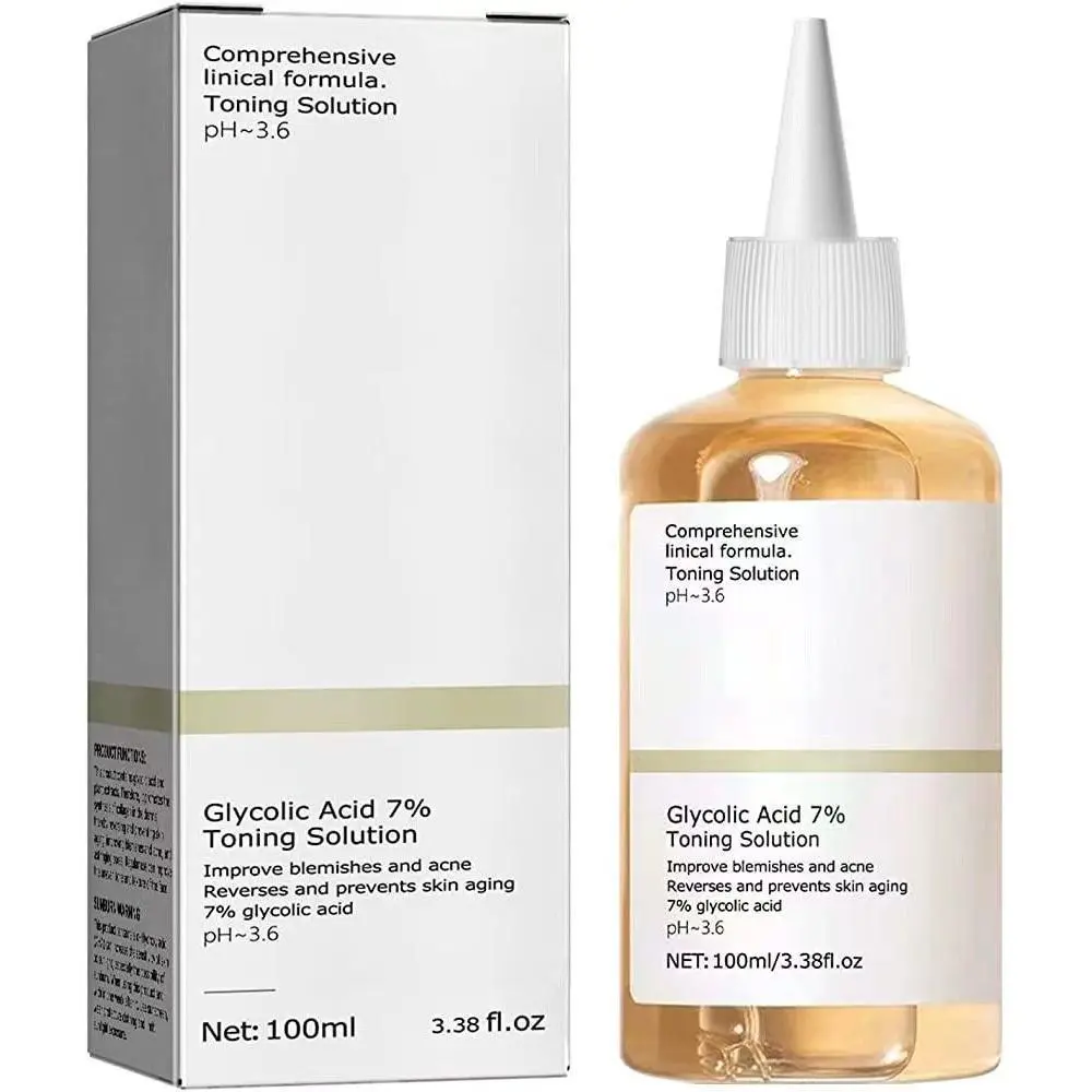 Glycolic Acid Moisturizing Water Moisturizes And Reduces Skin Damage Deeply Cleanses And Contracts Pores serum niacinamide