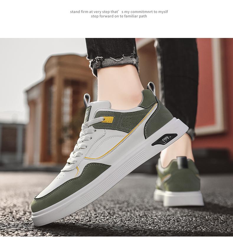 Product Introduction of Labor Protection Men's Shoes Summer 2025 New Waterproof Non-slip Leather Panel Shoes Men's Casual Sports Work White Trendy Shoes 9