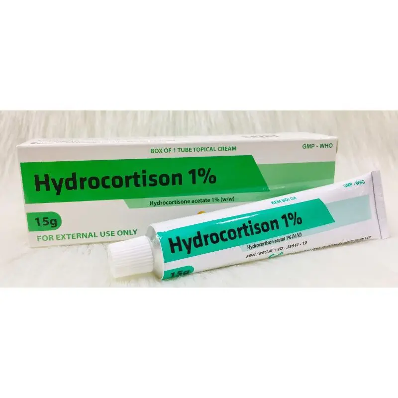 KEM BÔI NGOÀI DA HÀNG CHUẨN HÃNG HYDROCORTISONE 1% (15G)