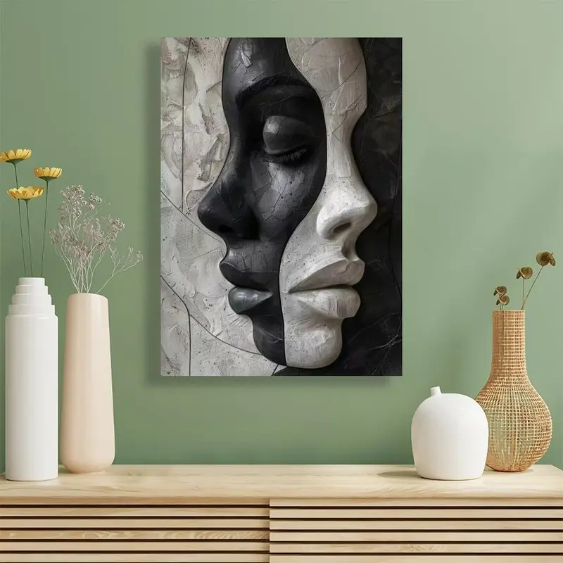 Women Print Modern Art Home Wall Decor, 1 Count Home Decoration Hanging Picture, Wall Poster for Living Room, Bedroom, Cafe, Kitchen & Restaurants Decor 2