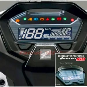 stiker antigores spido speedometer NEW VARIO 160 new Vario125 vario 150  model transparan Car
