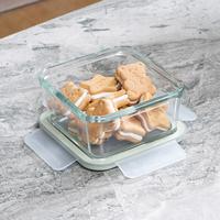 Gambar Informa Glasslock 450 ml Sens Wadah Makanan Square Bekal Penyimpanan Makanan Kulkas Freezer Oven dari Informa Indonesia Kota Bekasi 5 Tokopedia