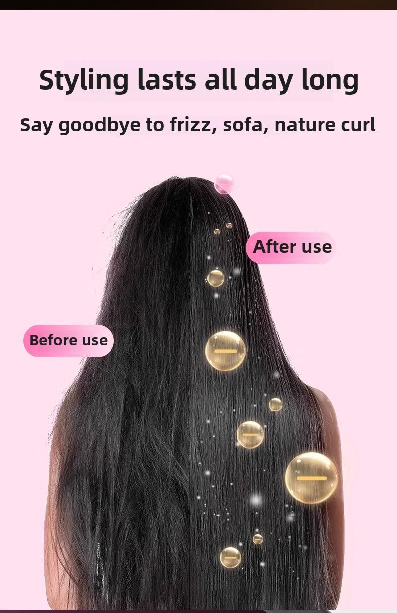 Product Introduction of Xia Xin Hair Straightener Brush Wireless Charging Hair Comb Negative Ion Straightener Portable Electric Comb 5