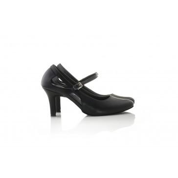 Adorableprojects - Decimal Heels Black  - Sepatu Kerja Wanita 4
