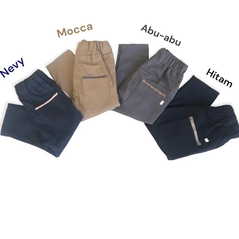 Brigo chinos slim fit Material Twill II Celana Chino Anak Panjang laki-laki terlaris IIStretch Cotton Meral usia 1-14 th Kids 4