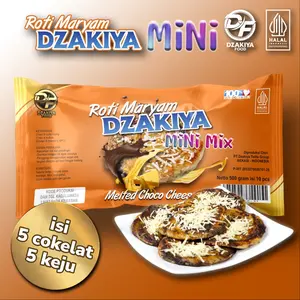 Roti Maryam MIX COKELAT KEJU MINI ISI 10 Frozen Food