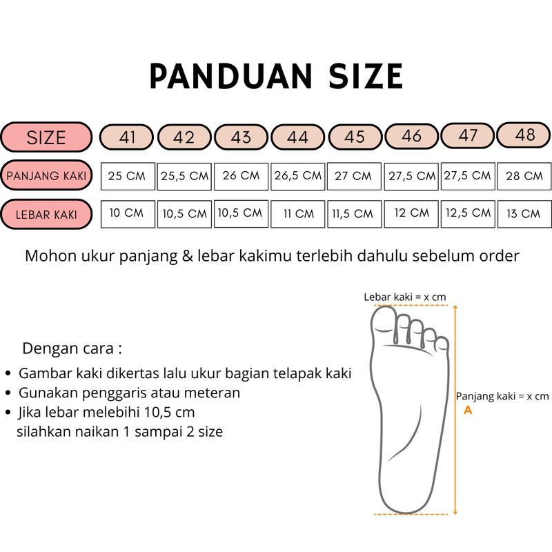 Sandal Platform Lucia Big Size 41-46 Garansi 60 Hari Karet 6