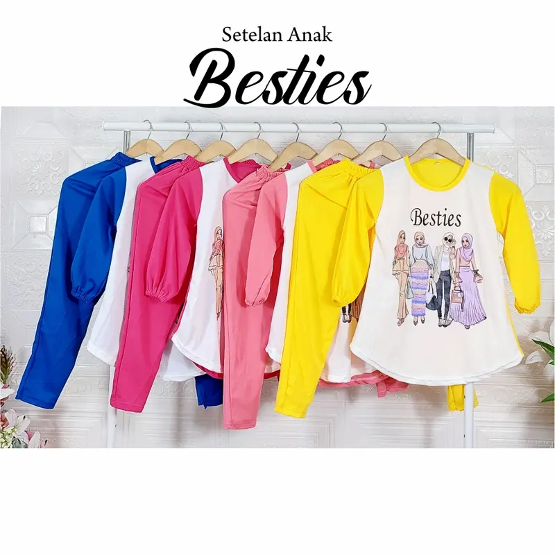Setelan Anak Bestie  702 NETMODE 5