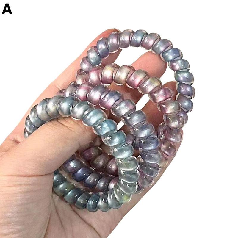 Product Introduction of 4pcs Phone Ring Headwear Hair Rope High Elasticity And Unbreakable Ins Wind 21