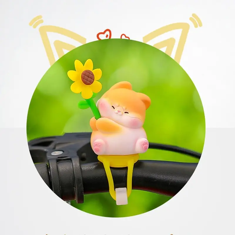 Đồ Trang Trí Xe Đạp, Đồ Trang Trí Trang Trí Chạy Điện Hình Thú Cưng Dễ Thương, Xe Đạp Lợn, Đồ Trang Trí Màu Hồng, B6M8 8