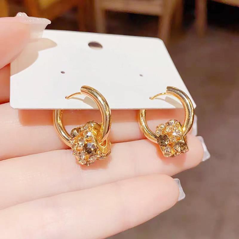  Khuyên Tai Tròn Nữ Sang Trọng Đơn Giản Khuyên Tai Móc Tròn Nhỏ Tối Giản Thích Hợp Cho Tiệc Cưới Và Đeo Hàng Ngày Phụ Kiện Tai # Bông Tai Thời Trang # Bông Tai 