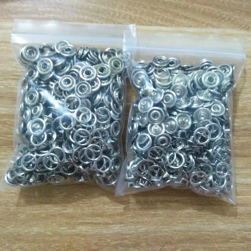  TÚI 200 NÚT KHUY CÚC BẤM QUẦN ÁO   tức 50 cúc hoàn chỉnh   