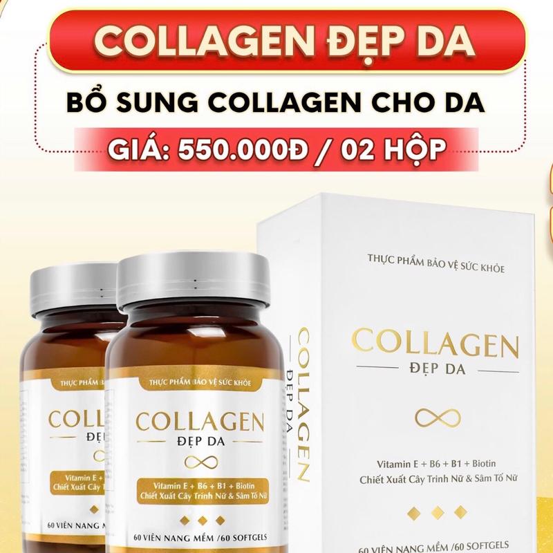 Combo 2 hộp viên uống đẹp da colagen OLEE