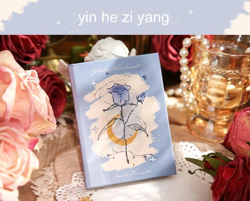 Product Introduction of JIANWU 160 Pages/book Free Romance Series A7 Vintage Flower Mini Pocket Notebook Creative DIY Student Supplies Stationery 10