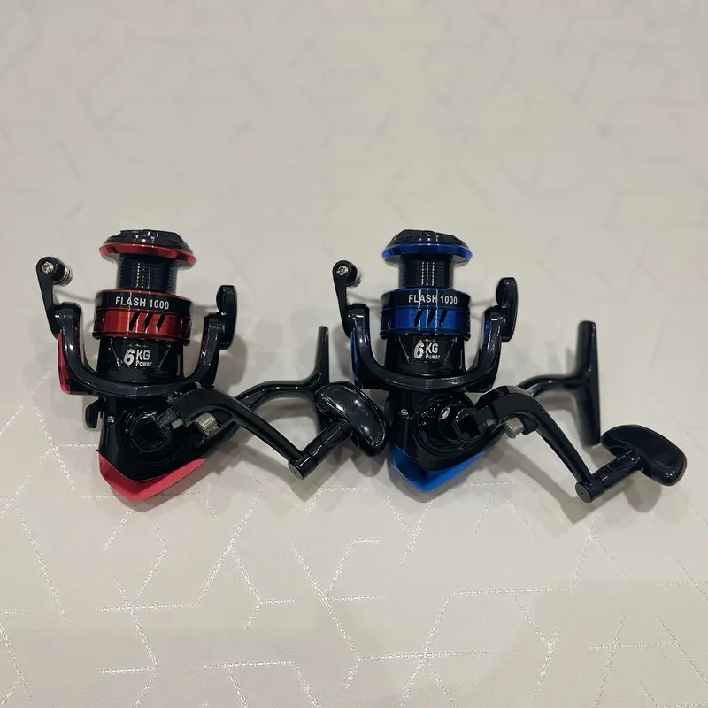 REEL PANCING HIVE FLASH II SERIES 8BB SPOOL METAL ALUMINIUM BONUS SENAR KATROL KEREKAN ALAT PANCING IKAN LAUT Roda 7
