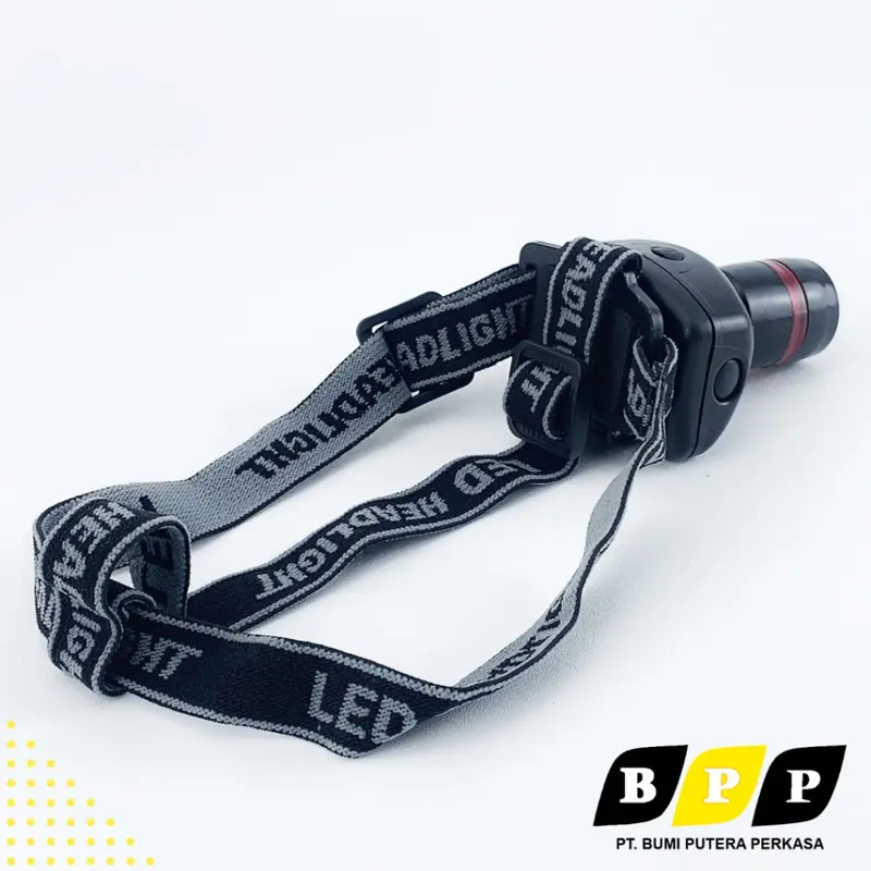 Head Lamp Outdoor Fokus Zoom LED 8206 | Lampu Senter Kepala Camping | 1801 1