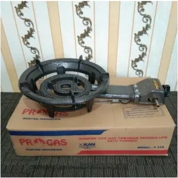 TUKU Kompor 1000 mata Progas 31A / Progas Kompor Komersil Cor 1 Tungku Bodi Jumbo 31A Konveksi Besi Biru seribu 1