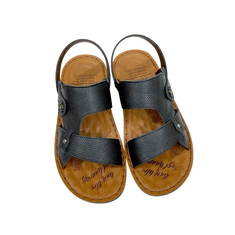 Dép Quai Hậu Nam da bò đế khâu chắc chắn thanh lịch bền đẹp Sandal 4