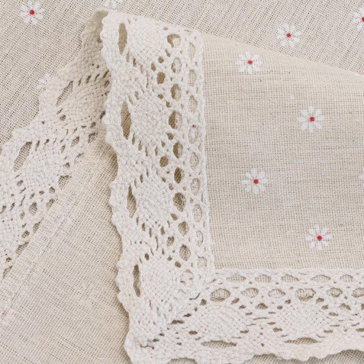 Product Introduction of Khăn trải bàn, Phong cách INS, Chất liệu bông và vải lanh, Thiết kế kẻ sọc tươi mới, Phổ biến trên Internet, Thích hợp cho bàn ký túc xá và bàn cà phê hình chữ nhật, Vải bọc 15