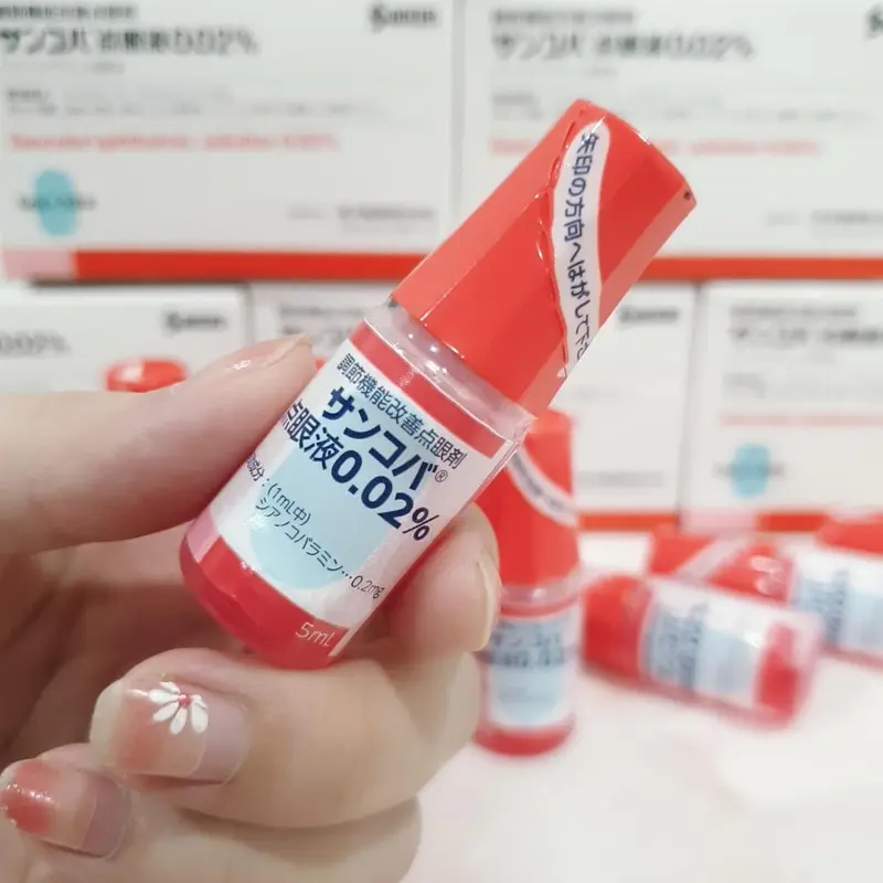 Nước Nhỏ Mắt Sancoba Santen 5ml - Hàng Chính Hãng Nhật Bản 3