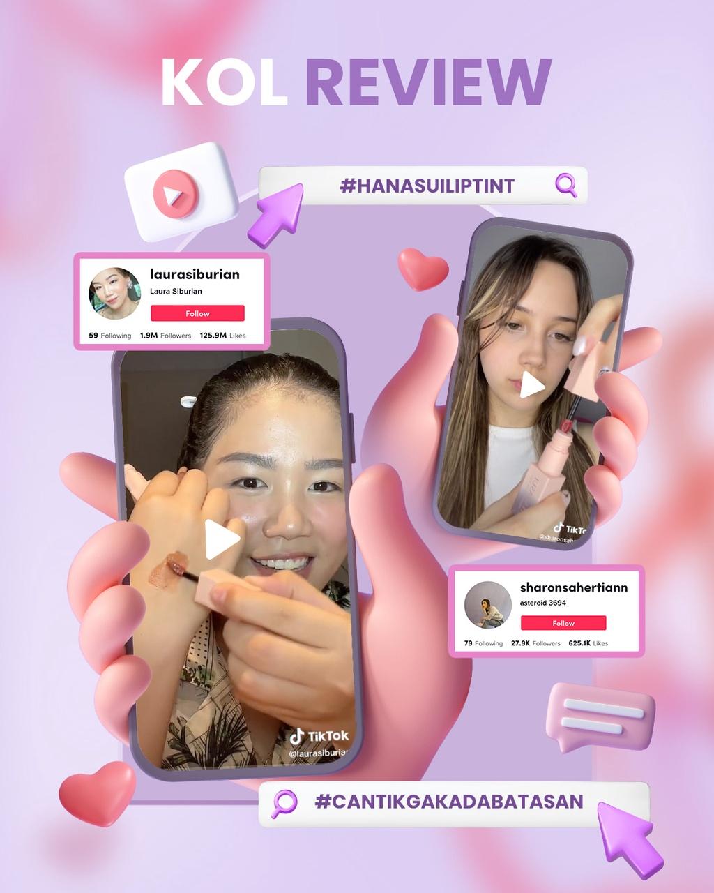 Hanasui Tintdorable Lip Stain - Lip Tint Gloss Liquid Liptint Lipstick Bibir Lipstik Lipcream lip tint Lasting Waterproof Hanasui Tintdorable Lip Stain - Lip Tint Gloss Liquid Liptint Lipstick Bibir Lipstik Lipcream lip tint Lasting Waterproof