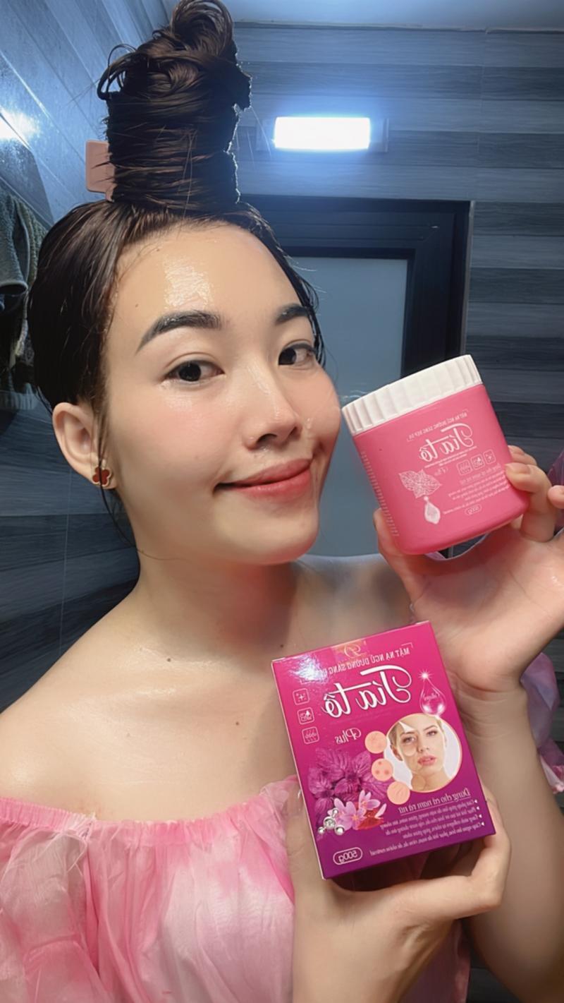 Product Introduction of Hũ Mặt Nạ Ủ Trắng NMN Tía Tô Đắp Mặt - Dưỡng Ẩm Da - Làm Đẹp Da, Skincare Mask Dưỡng Da Mặt mask  sheet 2