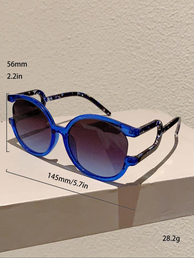 Product Introduction of Retro Outdoor Round Frame Fashion Sunglasses, Travel Glasses Trends 2024 for Women, 2024 New Style Sun Protection Sunglasses for Trip & Driving Use 6