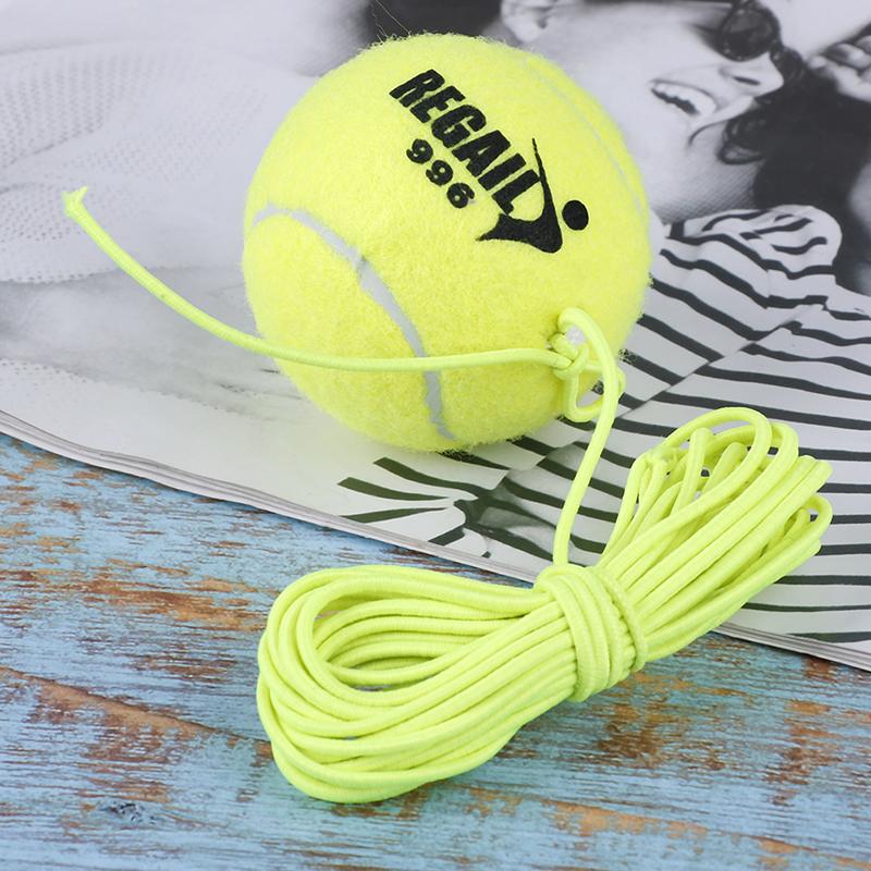 Product Introduction of Elastic Rubber Band Tennis Ball Single Practice Training Belt Line Cord Tool 18