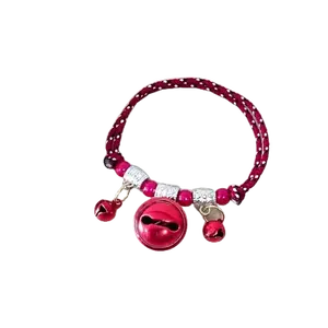 Kalung Kucing 3 Lonceng Bunyi nyaring Banyak Pilihan Warna Ready setok.