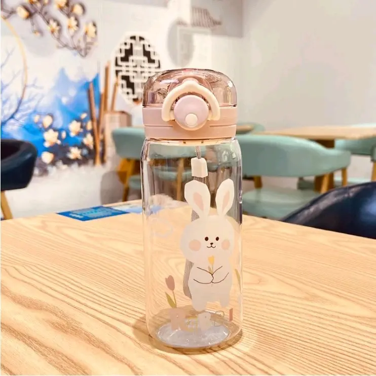 Cb-913 Botol Minum Motif Karater Binatang Lucu 580ML 1