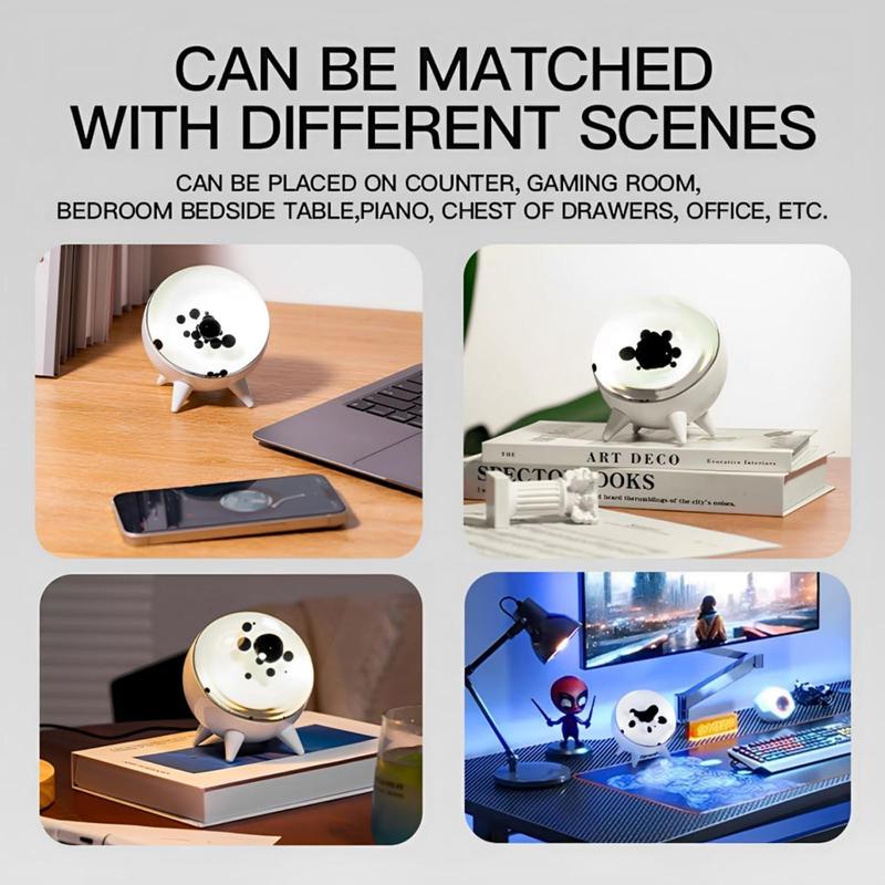 Magnetic Liquid Music Rhythm Light, Rechargeable Dancing Music Mate Partner, Music Visualization Pickup Light, Creative Desktop Ornament, Creative Gift 6