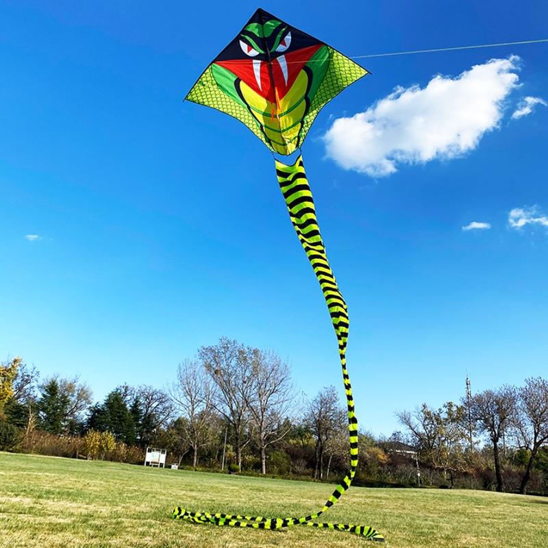 Diều Rắn MAMBA khổng lồ đuôi dài 16m diều độc lạ diều lượn thả công viên Đồ Chơi Toy rồng
