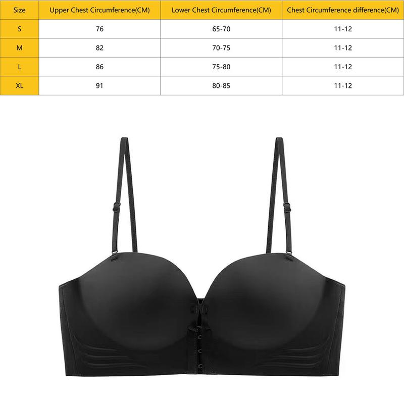 Product Introduction of Áo Ngực Nữ, Khóa Trước Tiện Lợi, Vô Hình, Chống Trượt, Dây Đeo Vai Có Thể Tháo Rời Thoáng Khí, Vừa Vặn Thoải Mái, Kiểu Trễ Vai Đồ Lót, Dành Cho Quý Cô 14