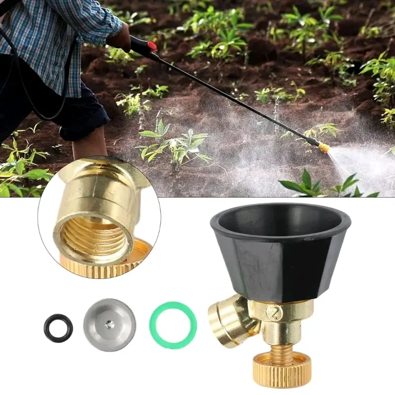 NOZZLE/SPUYER/UJUNG SEMPROTAN SPRAYER ELEKTRIK KUNINGAN-ADJUSTABLE/DAPAT DIATUR KERAPATAN DAN DAYA Set Air Tanaman 5