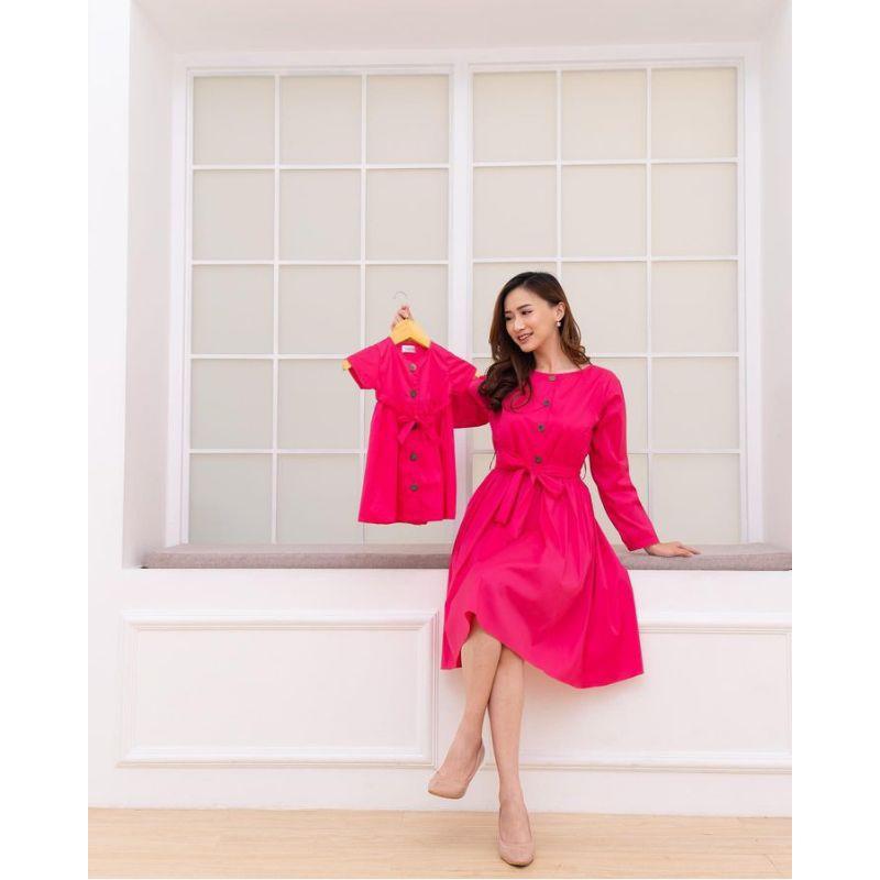 Product Introduction of Lamiya tunik couple terbaru ibu dan anak  full size Harga Terpisah 24
