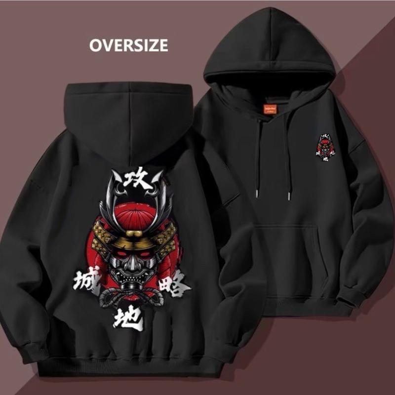 ÁO HOODIE UNISEX NAM NỮ MẶT QUỶ SỪNG CHỮ CÓ BIGSIZE TỪ 35kg đến hơn 100kg CHẤT NỈ DÀY MỊN- ÁO KHOÁC CHUI TAY DÀI FORM RỘNG OVERSIZE Menswear